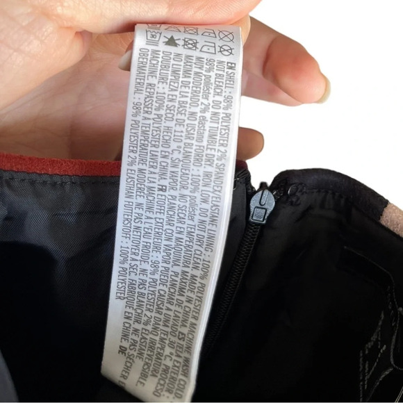 FOREVER 21 Colorblock Mini Skirt Size Small - Picture 8 of 8